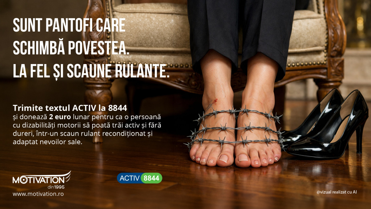 442 de scaune rulante donate copiilor și adulților din țară, în perioada de implementare a campaniei de donații prin SMS
